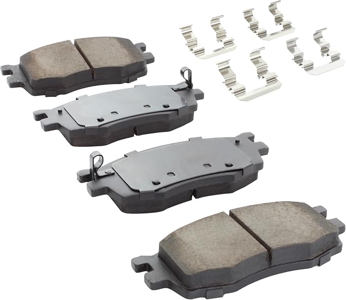 Premium Ceramic Front Brake Pads Compatible - Image 2