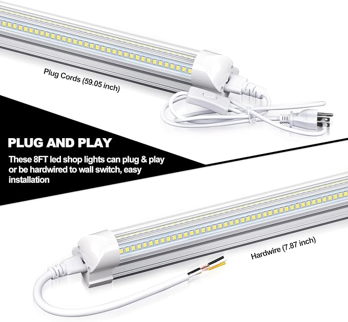 LED Shop Lights - 4FT 50W LED Light Fixture - Image 4