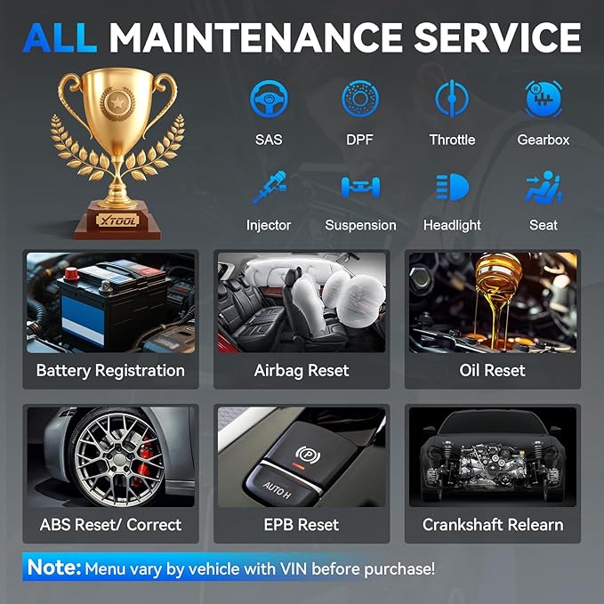 XTOOL IP500 for BMW OBD2 Scanner, Full Systems Bidirectional Scan Tool - Image 4