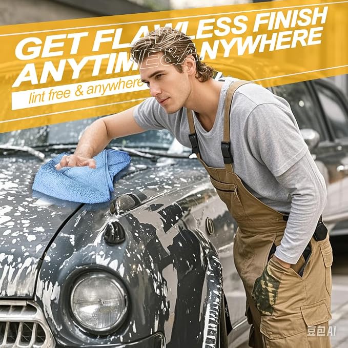 Microfiber Car DryingTowel, Exterior & Interior, Extra Soft, Reusable and - Image 6