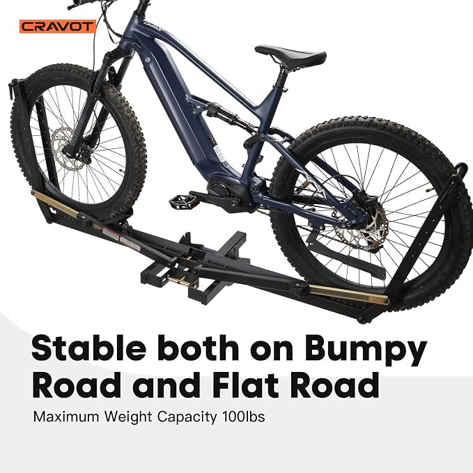 MagRack X1 Hitch 1 Ebike Rack, 100 lbs Capacity Electric Bike Carrier - Image 7