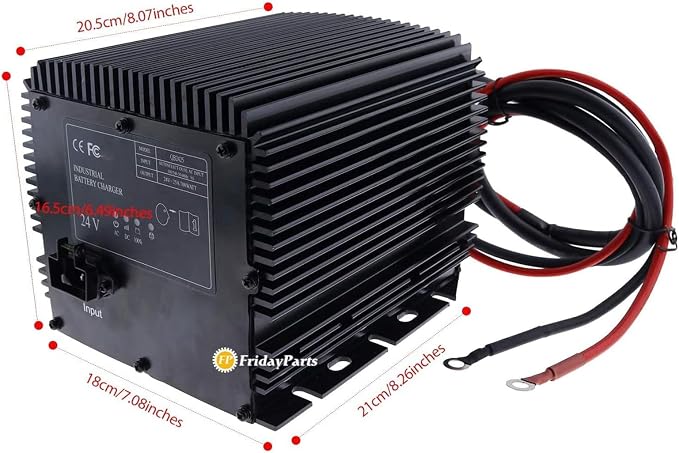 FridayParts Battery Charger 24V 25A Signet HB600 HB600-24b Compatible - Image 2