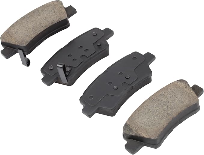 Premium Ceramic Rear Brake Pads Compatible - Image 2