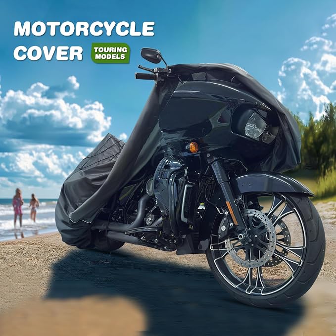 Motorcycle Cover for Harley Davidson Touring Models Road Glide Limited - Image 8