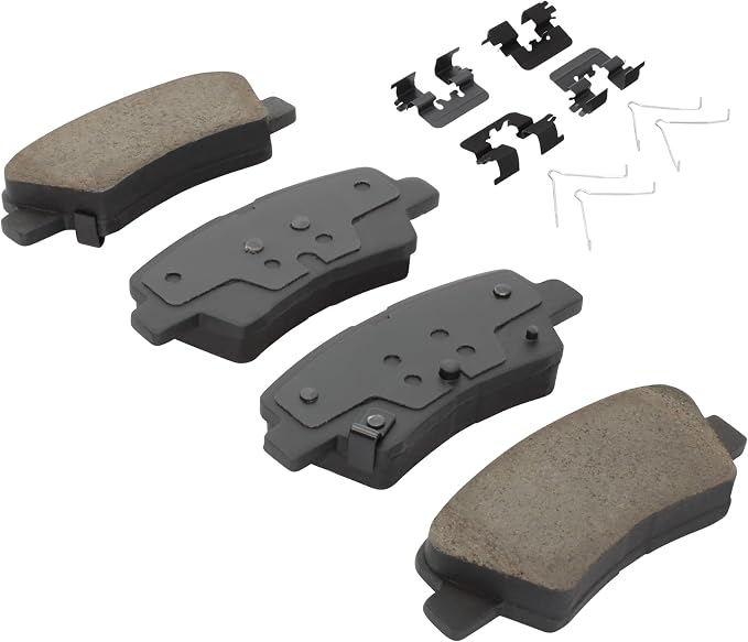 Premium Ceramic Rear Brake Pads Compatible - Image 2