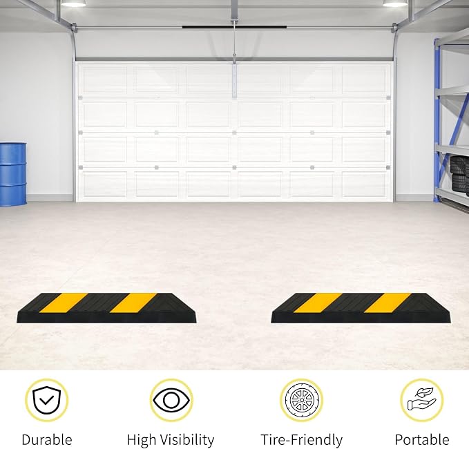 Heavy-Duty Parking Curb Wheel Stop - Image 3