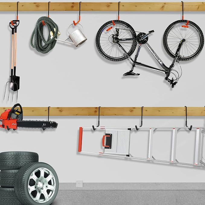 Rafter Hanger Large S Garage Hooks Bike Storage System Holder Organizer - Image 4