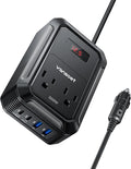 200W Car Power Inverter DC 12V to 110V AC Inverter by vansoet