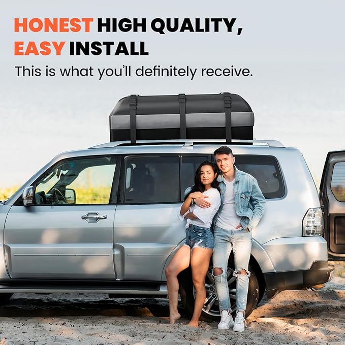 Asinking Car Rooftop Cargo Carrier Bag - Image 7