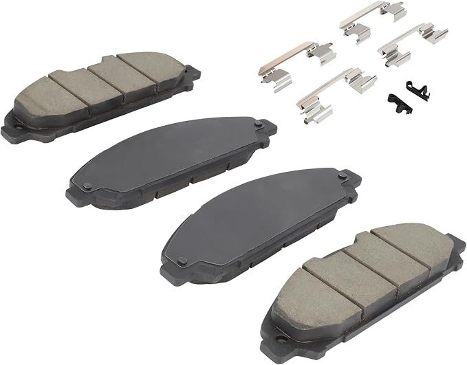 Premium Ceramic Front Brake Pads Compatible - Image 2