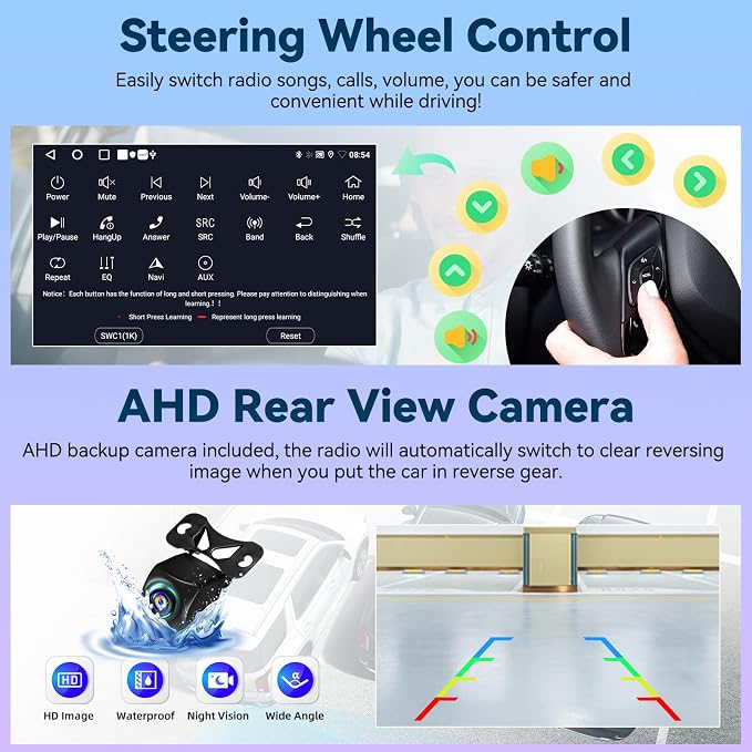 UNITOPSCI 2G+64G Android 13 Car Stereo Radio - Image 6