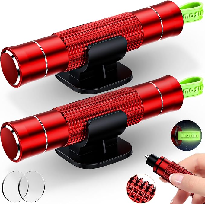 Safety Hammer - Safe Hammer Glass Breaker Under Water, Upgraded Antiskid by SMOSUN