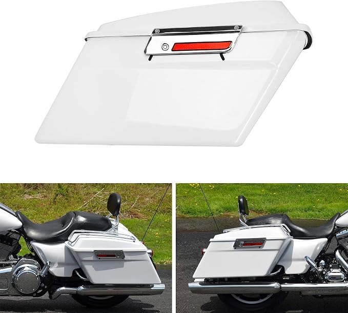 Green-L White Hard Saddlebags Fit - Image 3