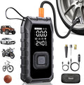 Tire Inflator Portable Air Compressor, 2X Faster Inflation Cordless Air by ThmomexHome