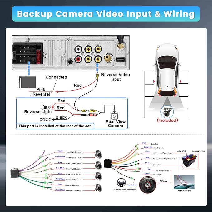 6.9 Inch Single Din Car Stereo - Image 6