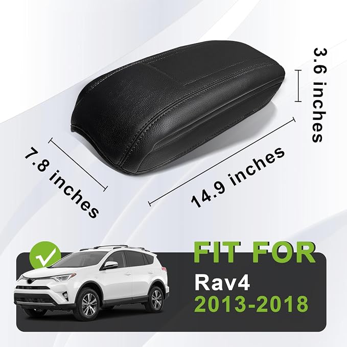 Muslogy Center Console Armrest Cover Compatible - Image 3