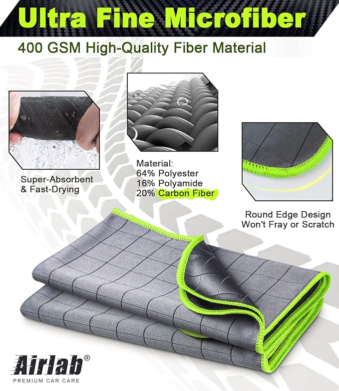 Airlab Carbon Microfiber Towels - Image 6