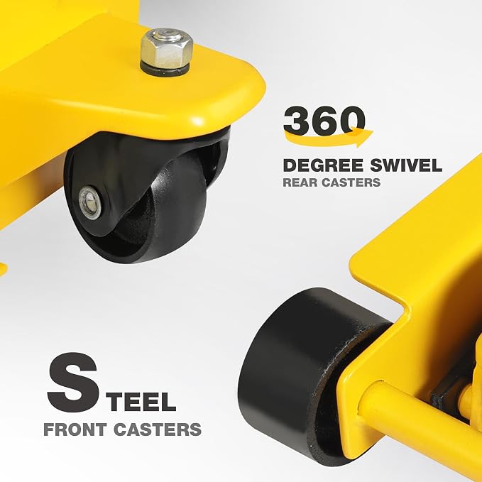 YELLOW JACKET Hydraulic Floor Jack, Quickly Lift Car Jack - Image 5