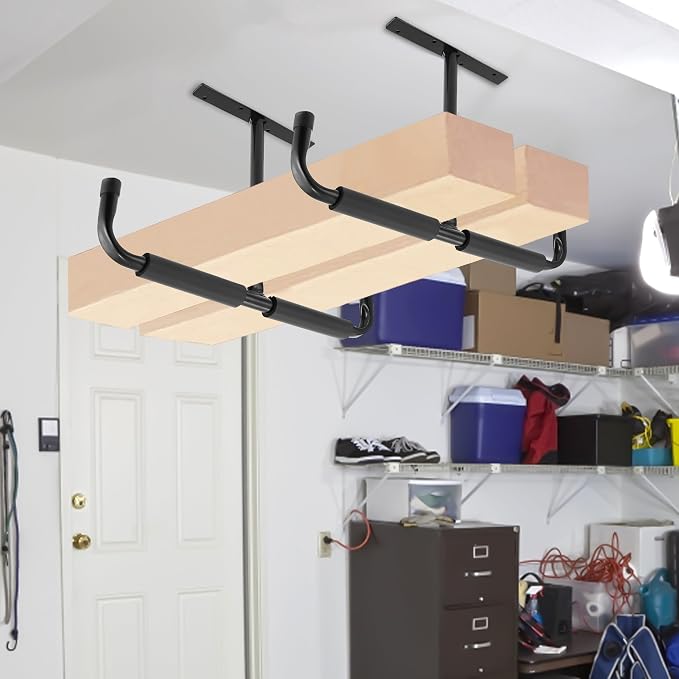 Sinoer Garage Ceiling Storage Hooks, Wall Mounted Hooks, Heavy Duty Utility - Image 2