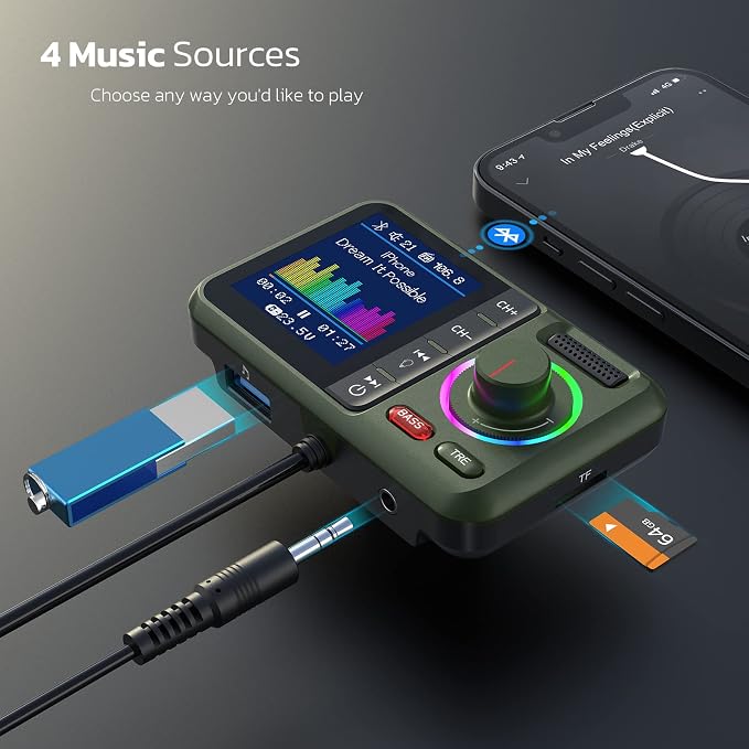Nulaxy Bluetooth FM Transmitter - Image 7