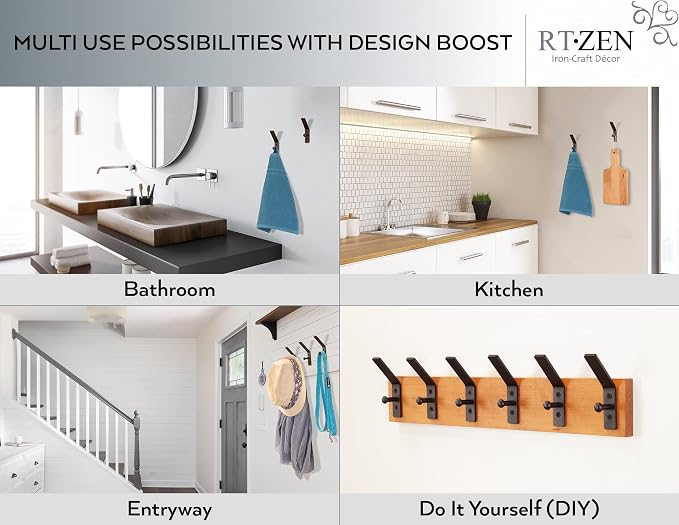 RTZEN Wall Mount Hook Set - Image 7