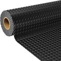 7.5x25 FT Garage Floor Mat, 2.8mm Thicked Flooring Roll 188 sqft Diamond Plate by Lanbos