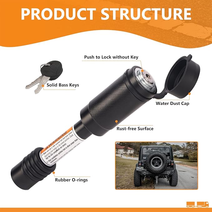 Trailer Hitch Locks, Hitch Lock - Image 4