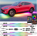 Underglow Led Lights for Cars, Waterproof Underglow Kit for Cars by Yielinth