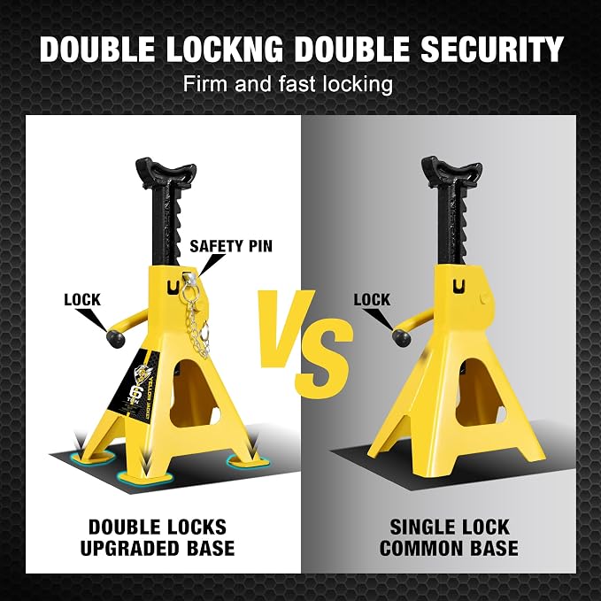 YELLOW JACKET Jack Stands 6 Ton - Image 3