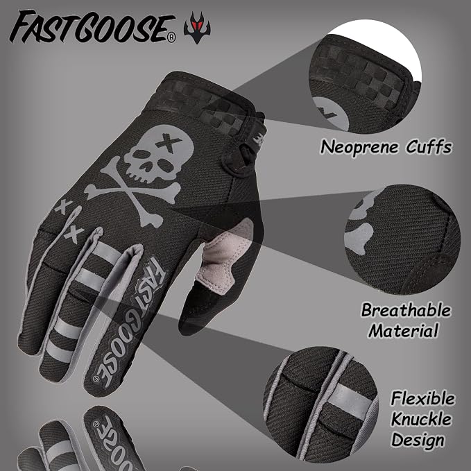 Dirt Bike Motorcycle Gloves - Image 2