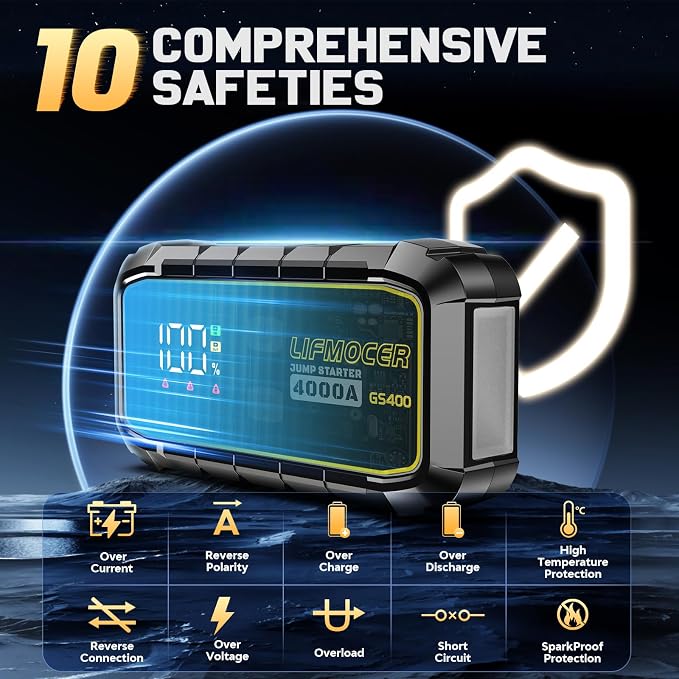 GS400 Jump Starter - Image 4