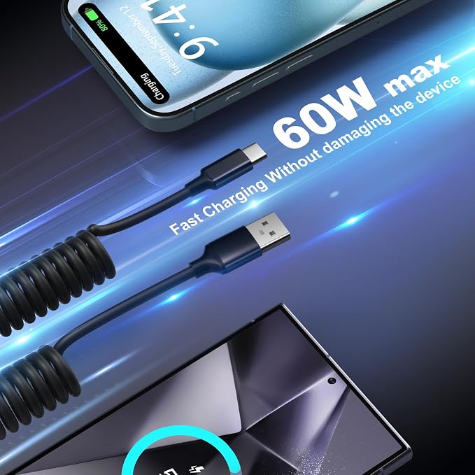 Retractable USB C Car Charger - Image 9
