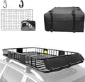 XCAR 64"x 39"x 4" Universal Roof Rack Basket Black by Xcar