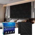 12 Pack Self-Adhesive Soundproof Wall Panels, 1.2lb/ft³ High Density, Thicker by Staytunedforournewproduct