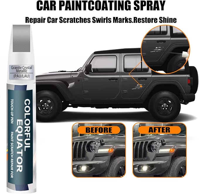 PAU/LAU Granite Crystal Metallic Touch Up Paint - Image 3
