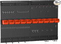 Ultrawall Black Pegboard Wall Organizer, 48X 36 inch by UltrawallGarageTools