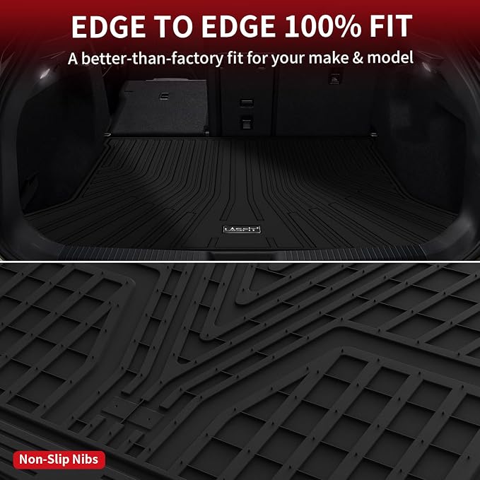 LASFIT Cargo Mat Fit for Volkswagen VW ID.4 2025 2024 2023 2022 2021 All - Image 3