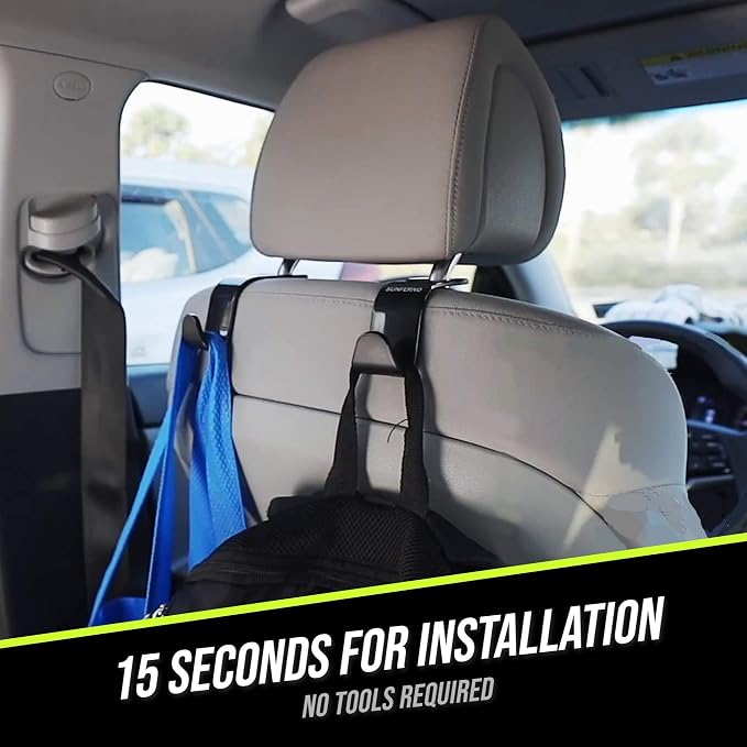 Car Hooks – Durable Headrest Hooks - Image 2