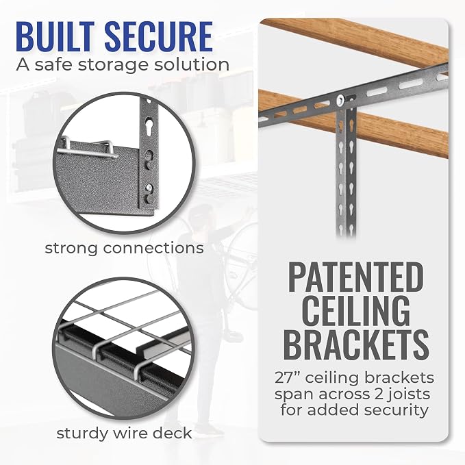 SafeRacks Overhead Storage Rack - Image 6