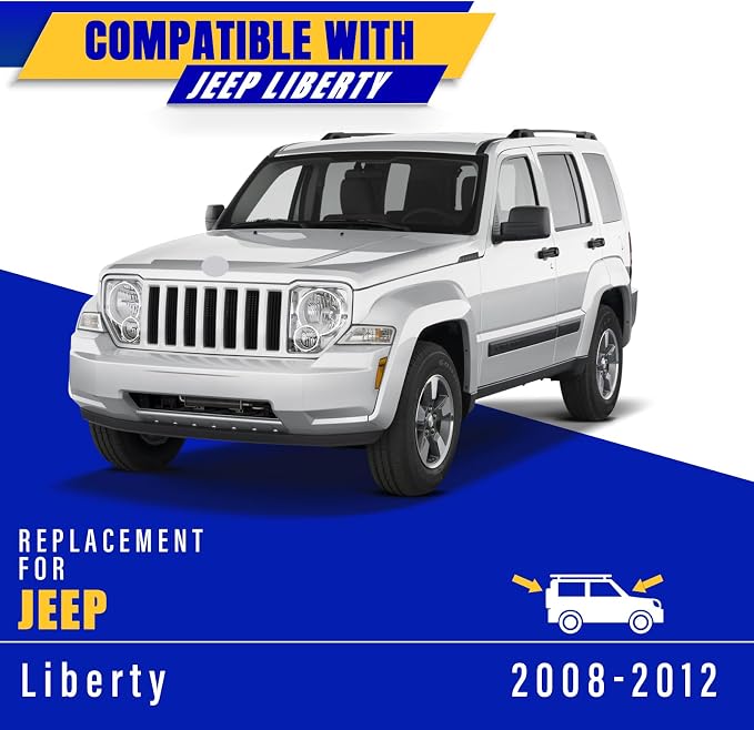 3 wipers Replacement for 2008-2012 Jeep Liberty, Windshield Wiper Blades - Image 5
