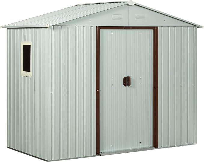 8 x 4 FT Outdoor Storage Shed - Image 7