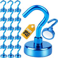 DIYMAG Magnetic Hooks, 30Lbs Strong Heavy Duty Cruise Magnet S-Hooks by DIYMAG