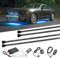 LEDGlow 4pc Million Color Multi-Color LED Underbody Underglow Accent Lighting by LEDGlow