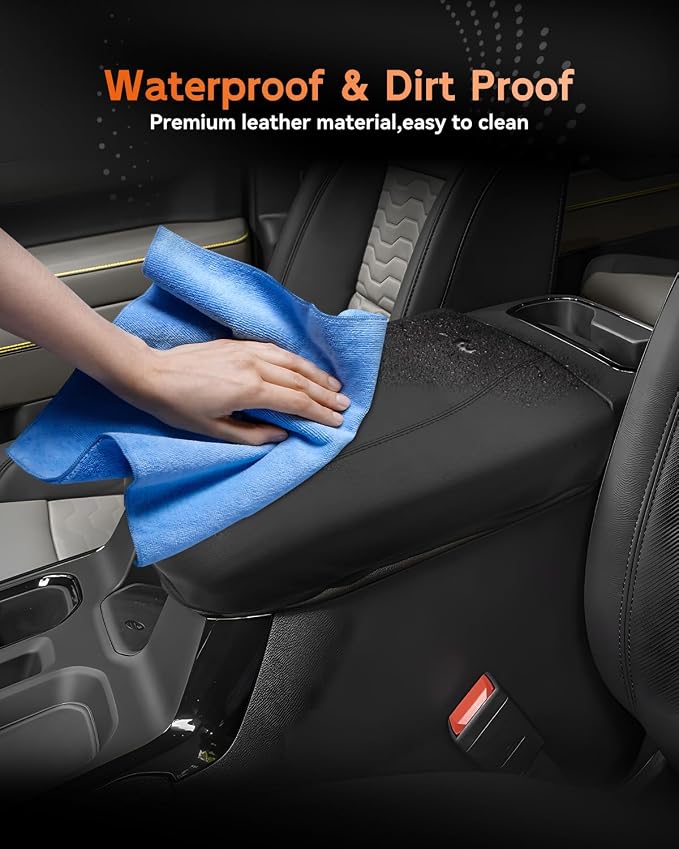 CDEFG for Chevrolet Silverado EV 2024 2025 Center Console Cover Armrest Box - Image 6