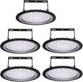 Viugreum 5 PACK 200W UFO LED High Bay Light, 20000LM 6500K Daylight White LED by Viugreum