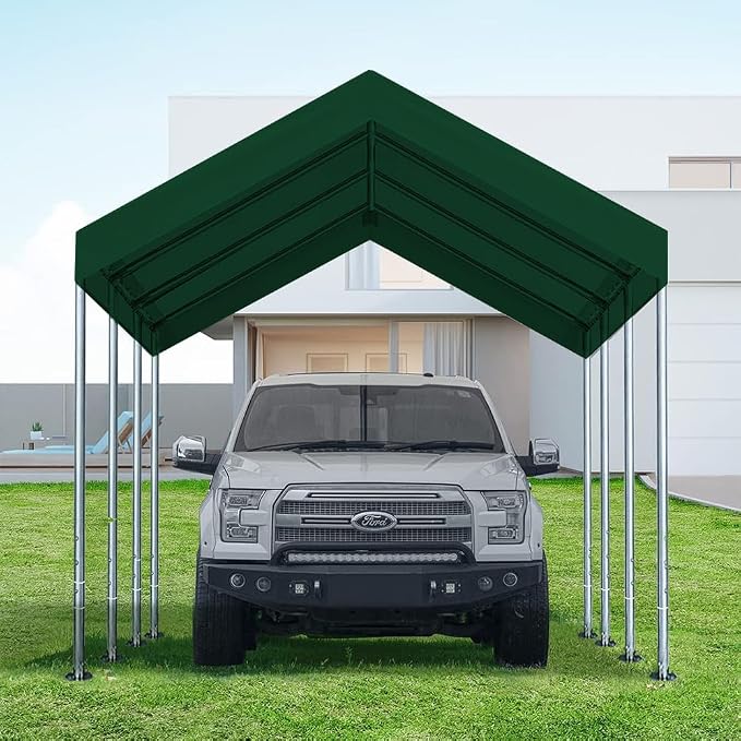 12'x20' Upgraded Carport Replacement Top Canopy Cover - Image 7