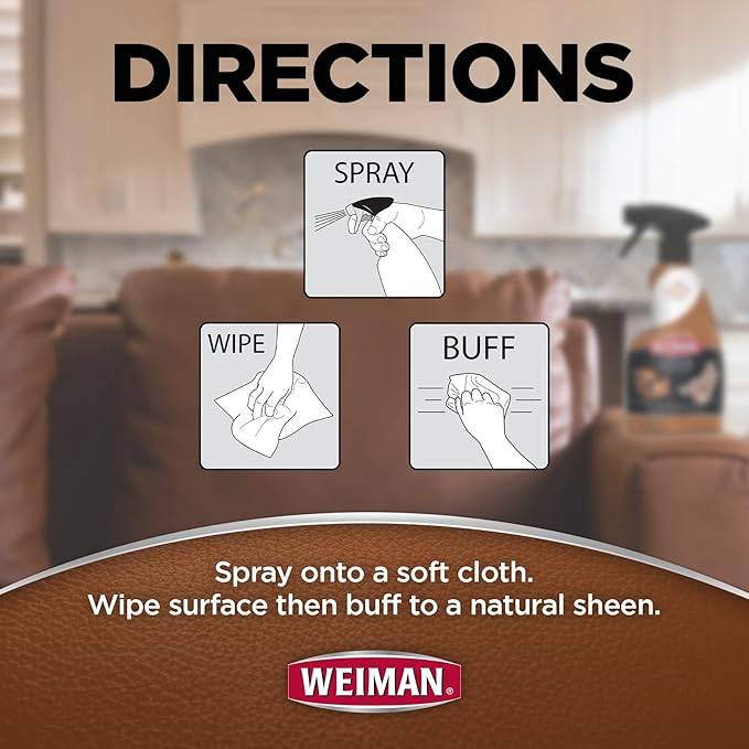 Weiman Leather Cleaner and Conditioner - Image 6