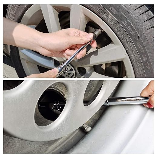 GODESON Dual Head Tire Pressure Gauge, Heavy Duty Pen Tire Gauge Range - Image 7