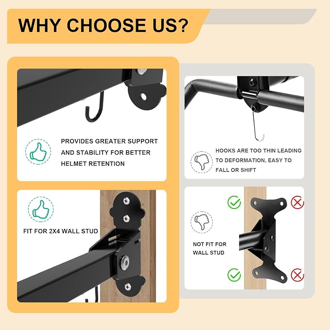 Bike Wall Mount, Horizontal Bicycle Indoor Storage Rack Foldable and Extendable - Image 3