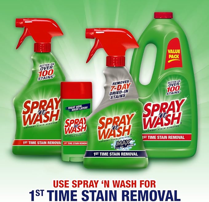 Resolve Spray 'n Wash Pre-Treat Laundry Stain Remover Refill, 360 fl oz - Image 5